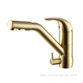 Classic Brass Black Kitchen Drinking Water Faucet